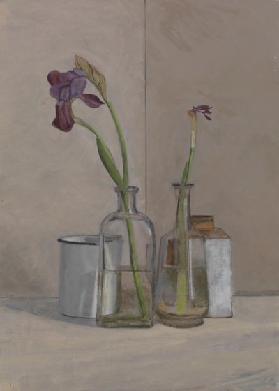 Irises White Cans，2006 作者 威廉·帕克